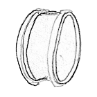 line drawing of DIY PVC portal