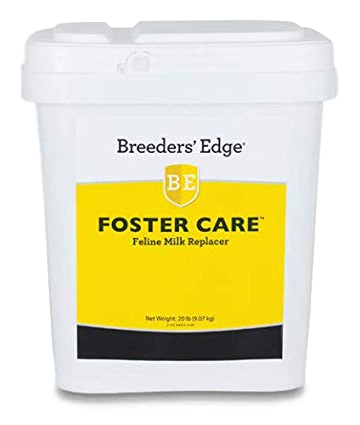 Breeder's Edge Foster Care Feline Milk Replacer is SD Humane's favorite